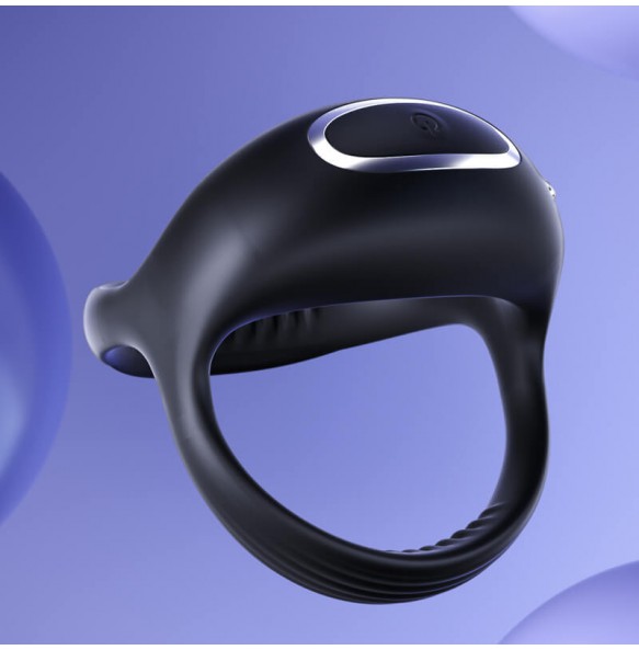MizzZee - LIVALL Vibrating Penis Cock Ring (Smart APP Model - Chargeable)